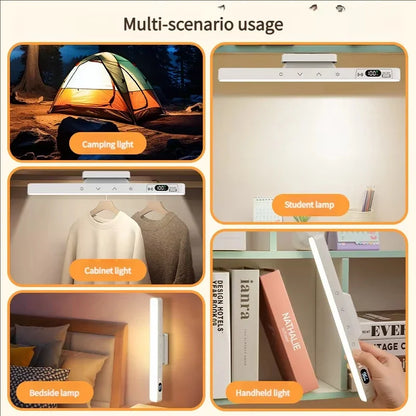 Lampe de bureau avec 3 et 5 intensités, Tactile et Rechargeable