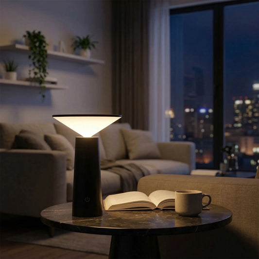 Lampe de table-LED réglable USB