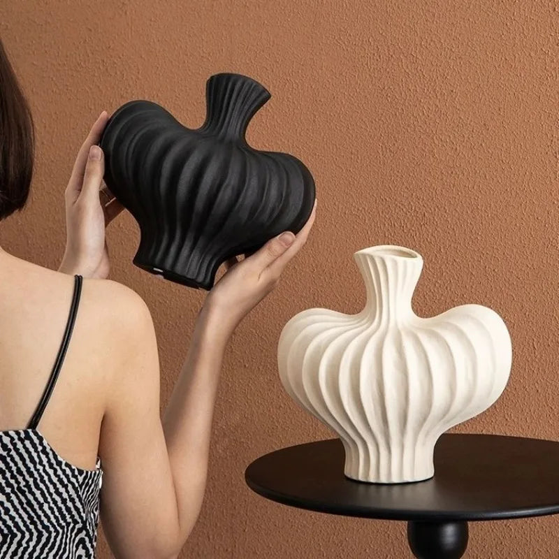 Vase en plastique incassable élégant