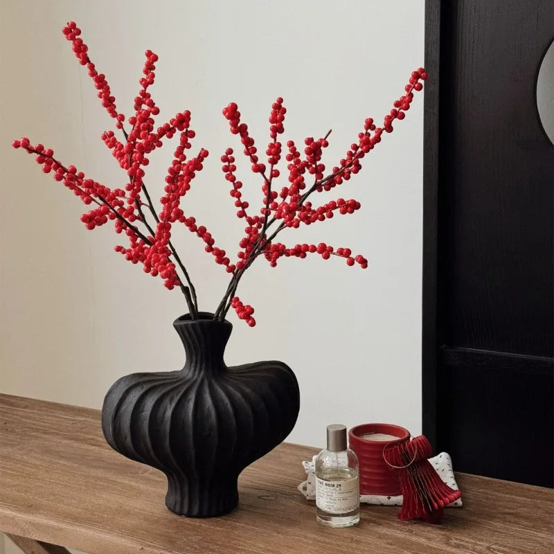Vase en plastique incassable élégant