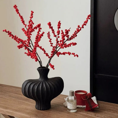 Vase en plastique incassable élégant