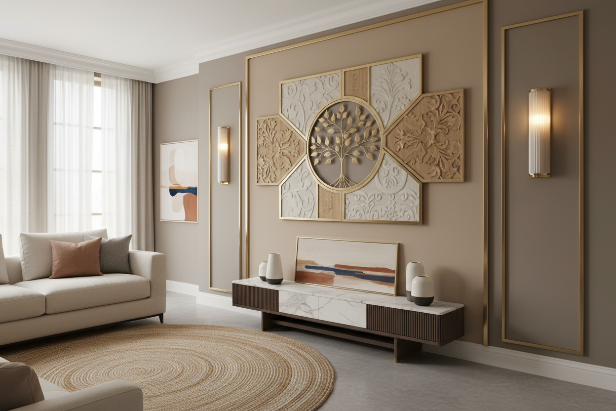 decoration mural design ornement salon