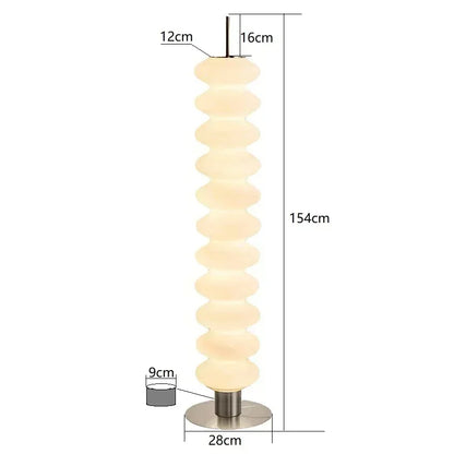 Lampadaire LED design danois en forme de gourde
