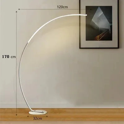 dimension lampadaire nordique led modulable