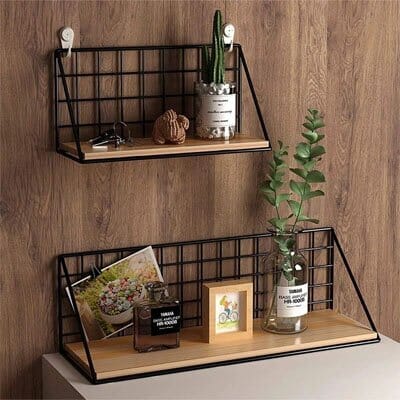 Etagere murale bois