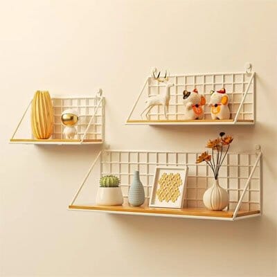Etagere murale bois