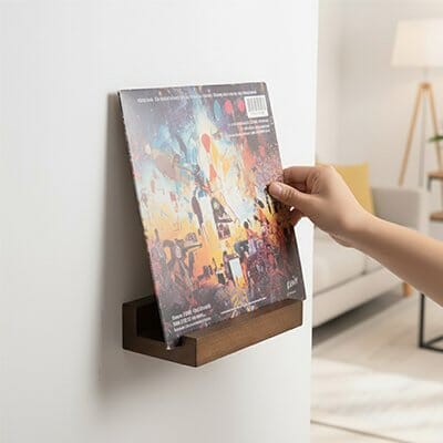 Etagere murale bois