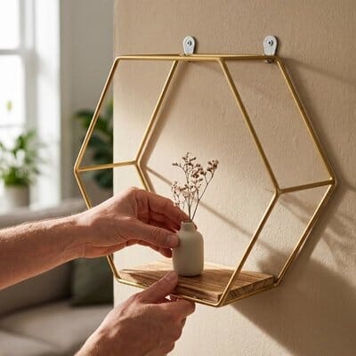 Petite etagere murale
