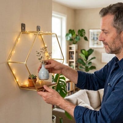 Petite etagere murale