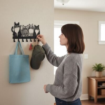 Porte clé mural