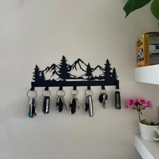 Porte clés mural