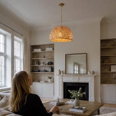 Suspension luminaire salon