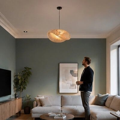 Suspension luminaire salon