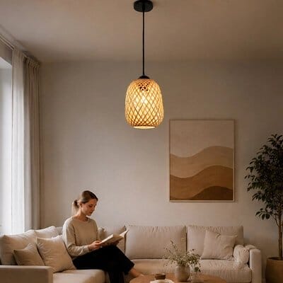 Suspension luminaire salon