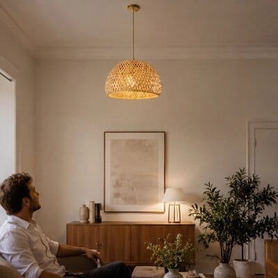 Suspension luminaire salon